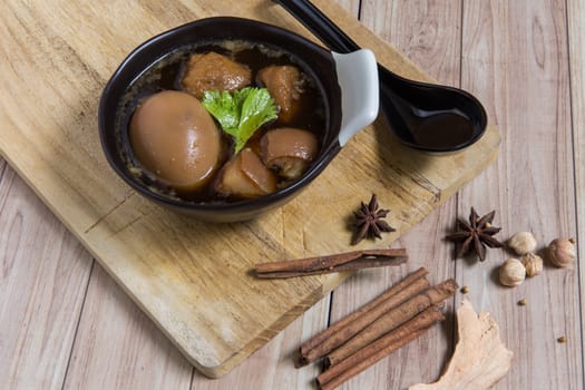Traditional Thai dish commonly served everywhere in Thailand.