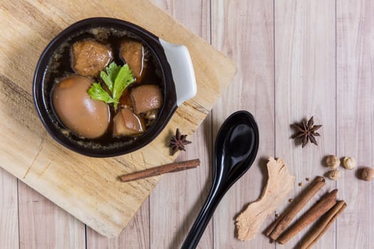 Traditional Thai dish commonly served everywhere in Thailand.