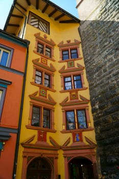 Old house next to the Black Gate in Rottweil