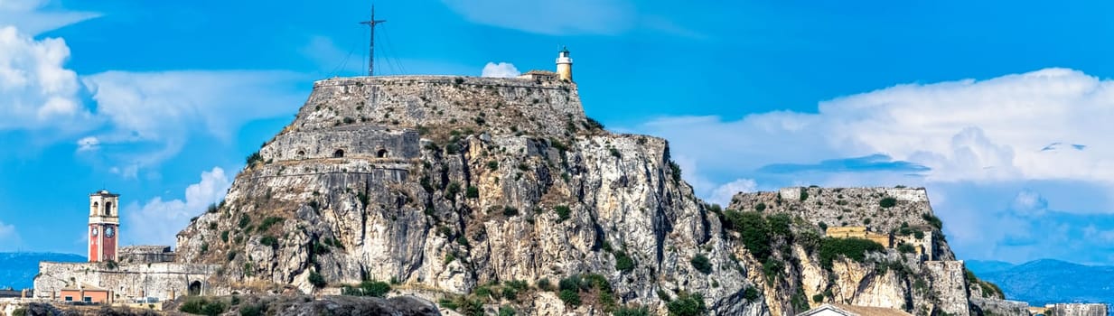 Venetian fortress in the city of Corfu, Greece