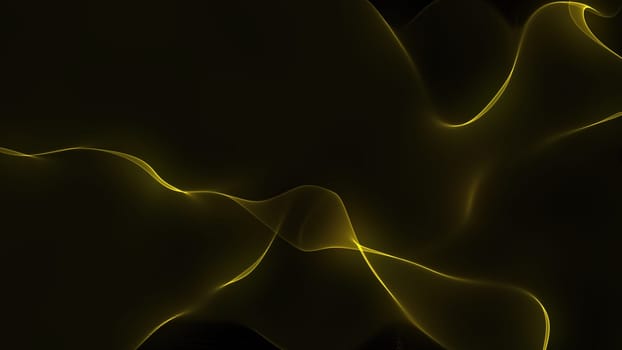 Golden abstract background. texture caustic pattern