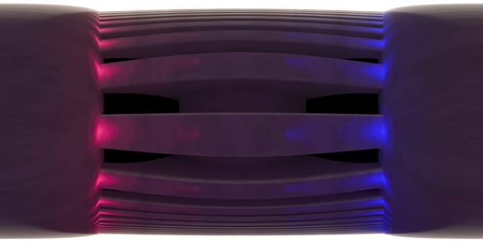 3d illustration, 3d rendering, vr 360 panorama abstract images of the geometry background