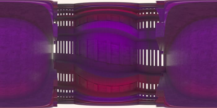 3d illustration, 3d rendering, vr 360 panorama abstract images of the geometry background