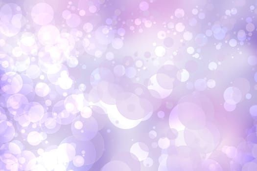 Abstract blurred vivid spring summer light delicate pastel pink white bokeh background texture with bright soft color circles and bokeh lights. Card concept. Beautiful backdrop illustration.