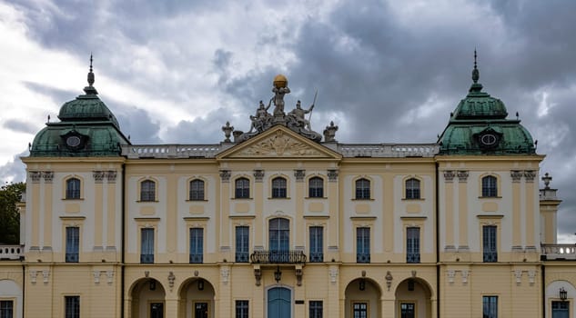 Branicki Palace in Bialystok, Podlasie, Poland