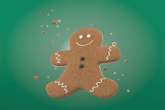 3d illustration for new year holidays and Christmas