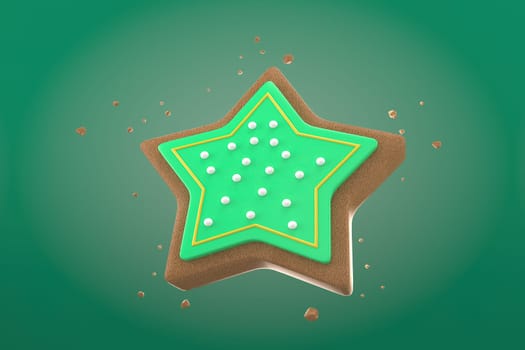 3d illustration for new year holidays and Christmas