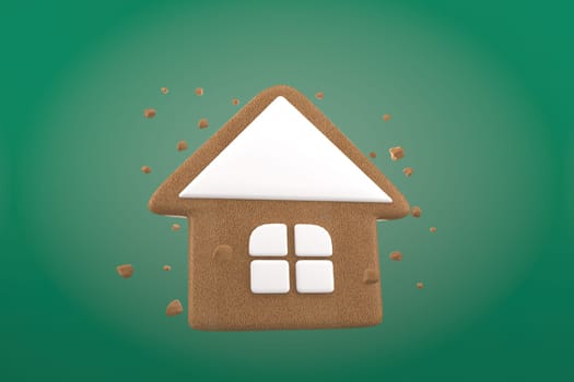 3d illustration for new year holidays and Christmas