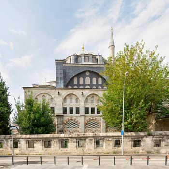 Kilic Ali Pasha Mosque, or Kilic Ali Pasa Cami, located in Tophane district of Beyoglu, beside Galataport cruise terminal, Istanbul, Turkey