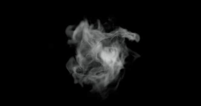 isolated steam or gas smoke texture for fire or hot temperature