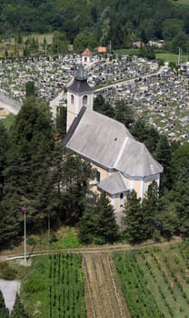 Parish Church of Saint George in Draganic, Croatia