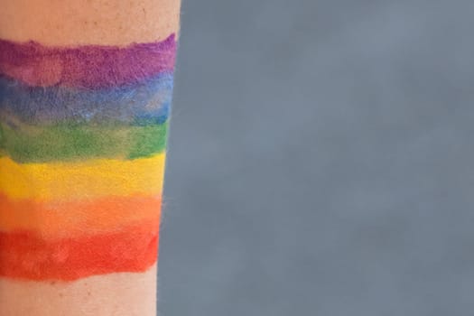 Colors are symbol for respect, diversity, solidarity, equality, tolerance and liberty. Support movement for love, peace and freedom.