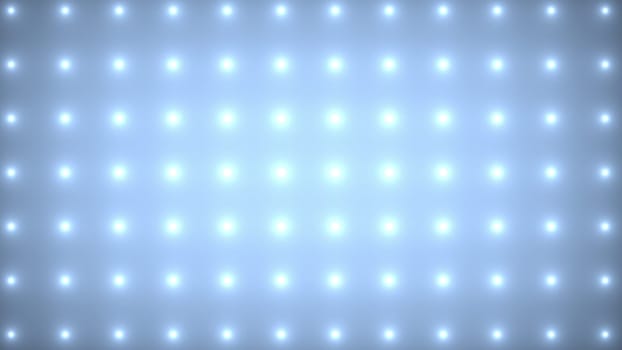 Floodlights wall. Computer generated 3d render