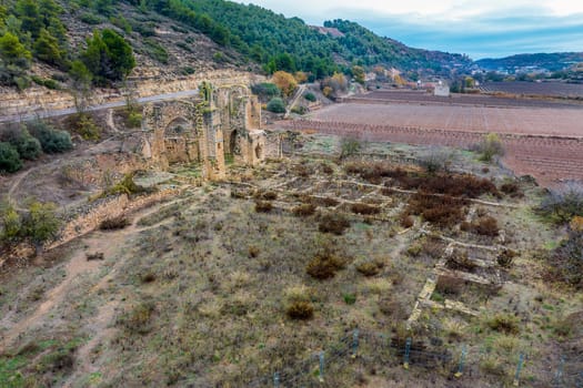 Monastery of Santa Maria de Vallsanta is a former Cistercian female monastery located near the town of Guimera, in the Catalan region of Urgell, Spain.