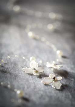 ornaments on a table at a wedding reception