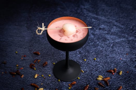Famous and tasted coktail in a beautiful glass