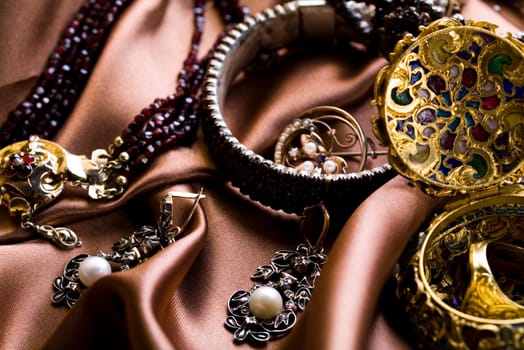 Old fashioned object - ring & gemstone