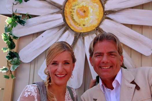 World champion in asparagus peeling: Steffen HINKELMANN - ARD-TV-show "Always again on Sundays"". The entertainment show on Sunday morning at Europapark Rust with Stefan MROSS from 14.06.2015"