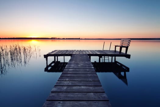 Summer at the jetty