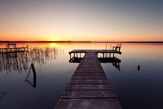 Summer at the jetty