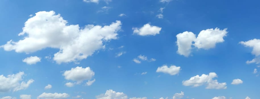 Beautiful summer clouds background
