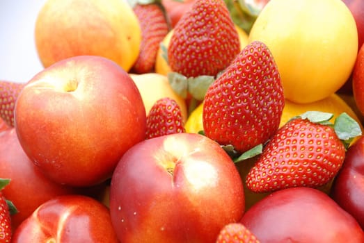 Mix fresh fruits
