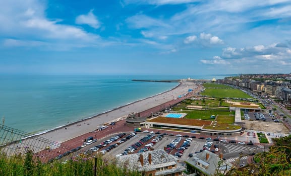 France, a picturesque city of Dieppe , Normandy