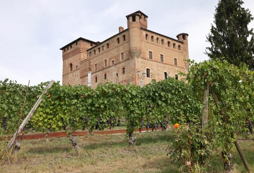 The Castle of Grinzane Cavour, Langhe region, Piedmont, Italy