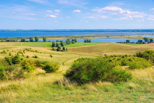 Hiddensee, the Dornbusch landscape in the north of the island, Germany