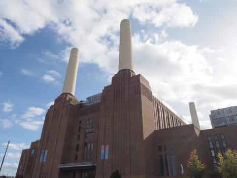 LONDON, UK - CIRCA OCTOBER 2022: The Battersea Power Station is reopening on the 14th of October