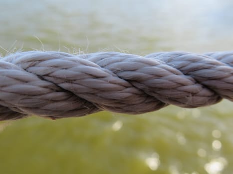 rope rope tension fastening tie fibers old macro