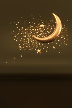 Ramadan Kareem Greeting Background Islamic 3d illustration design
