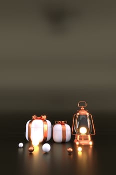 Ramadan Kareem Greeting Background Islamic 3d illustration design