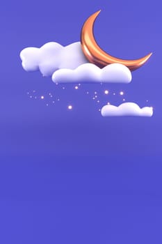 Ramadan Kareem Greeting Background Islamic 3d illustration design