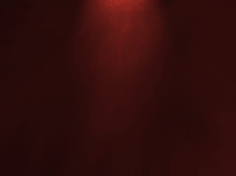 Abstract red color wave with shadows. Long background. Horizontally.