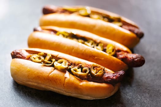 rustic american street food spicy chili hotdog