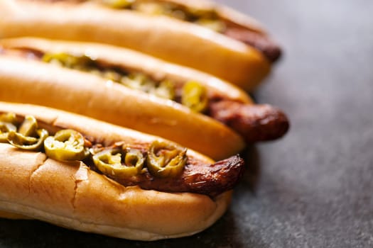 rustic american street food spicy chili hotdog