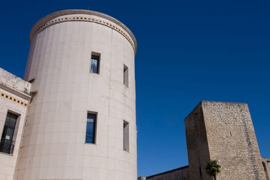 Lucena Moral Castle, now housing the Archaeological-Ethnological Museum of Lucena, Sierras Subbeticas, Cordoba, Spain