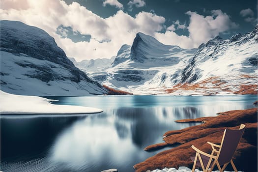 Captivating scene of the snow rocky massif. Picturesque day. Location place Bachalpsee in Swiss alps, Grindelwald, Bernese Oberland, Europe. Wonderful image of wallpaper. Explore the world's beauty.