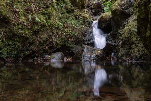 Mini waterfall in Madeira Island