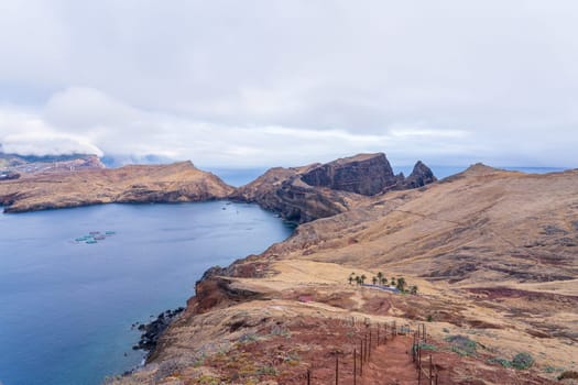 View Ponta sao lourenco madeira east point hiking path in Madeira island