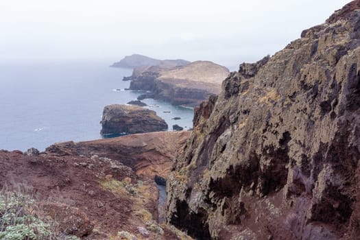 View Ponta sao lourenco madeira east point hiking path in Madeira island