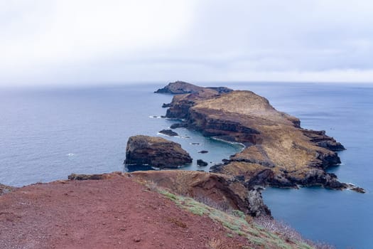 View Ponta sao lourenco madeira east point hiking path in Madeira island