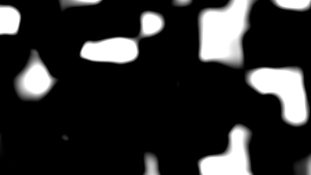 Black and white waves. Computer generated 3d render