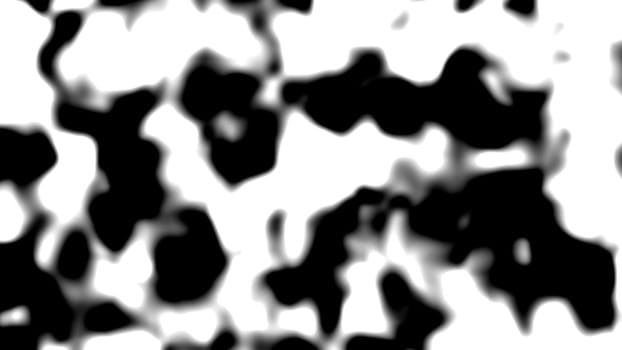 Black and white waves. Computer generated 3d render
