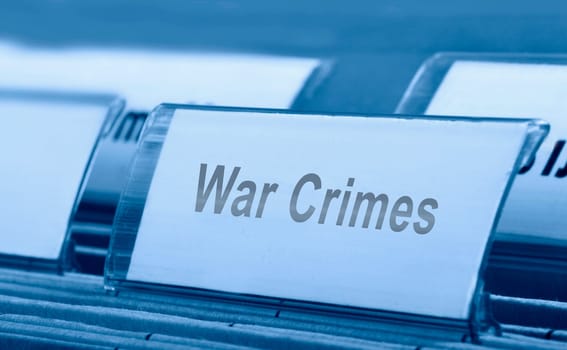 War crimes - a symbol photo