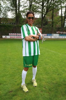 Annabelle Mandeng,The Charity Football Game Kicking with Heart at the Stadion Hoheluft,Hamburg,14.06.2015