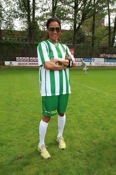 Annabelle Mandeng,The Charity Football Game Kicking with Heart at the Stadion Hoheluft,Hamburg,14.06.2015