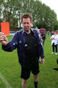 Lou Richter,The charity football game Kicking with heart at the Stadion Hoheluft,Hamburg,14.06.2015