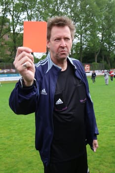 Lou Richter,The charity football game Kicking with heart at the Stadion Hoheluft,Hamburg,14.06.2015